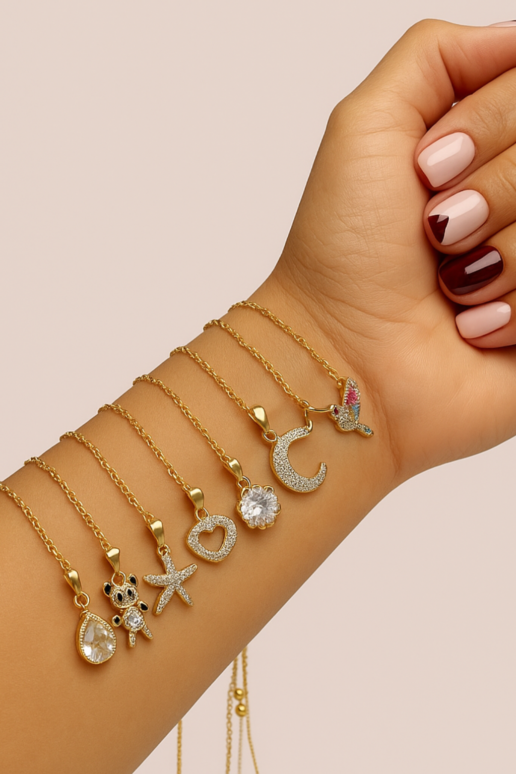 Cadenas dijes surtidos