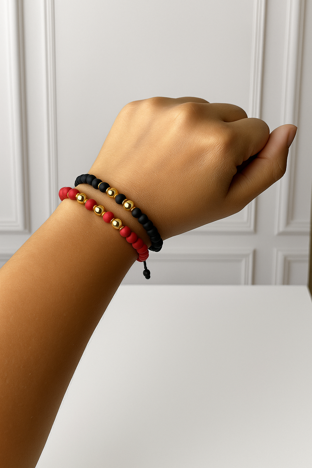 Pulsera oro laminado unisex