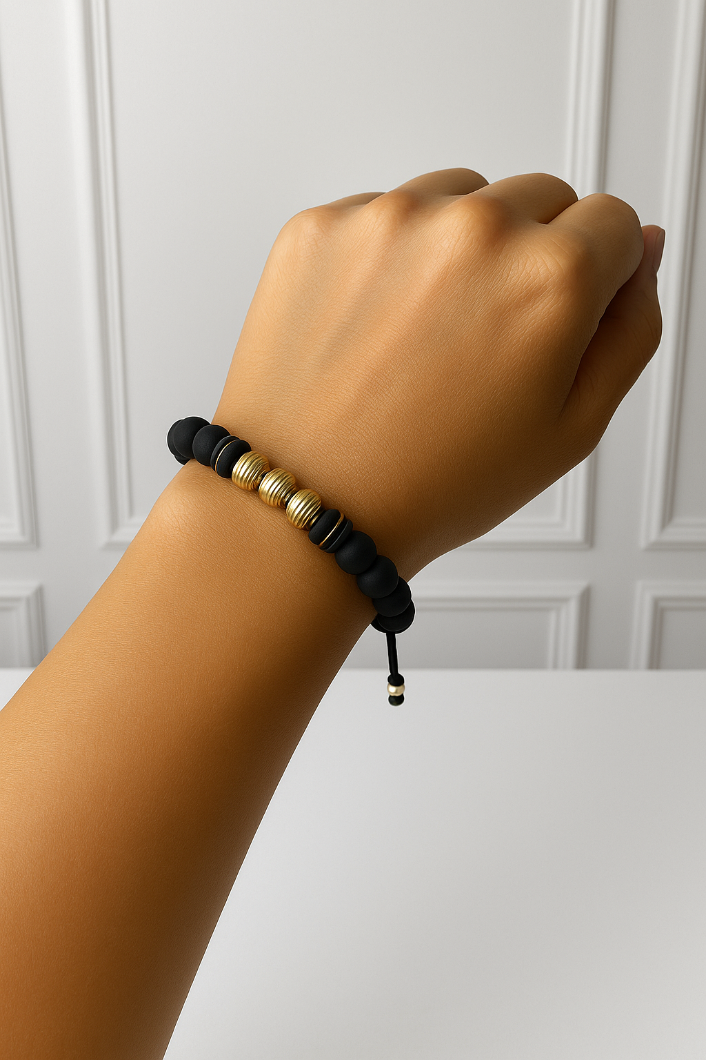 Pulsera oro laminado unisex