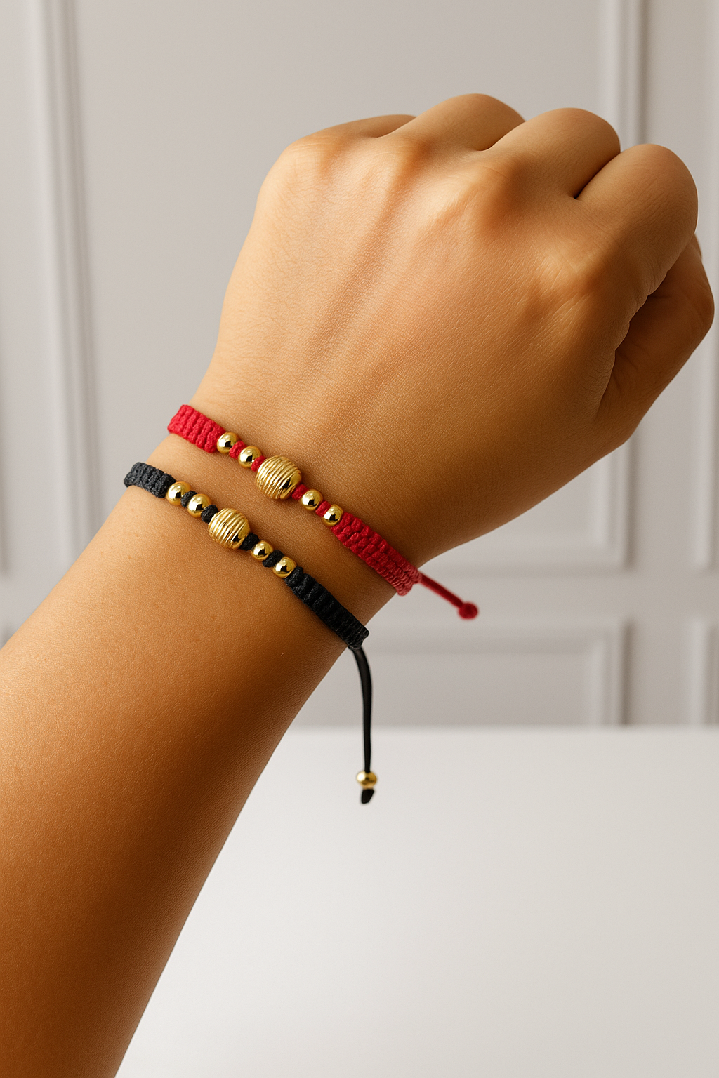 Pulsera oro laminado unisex