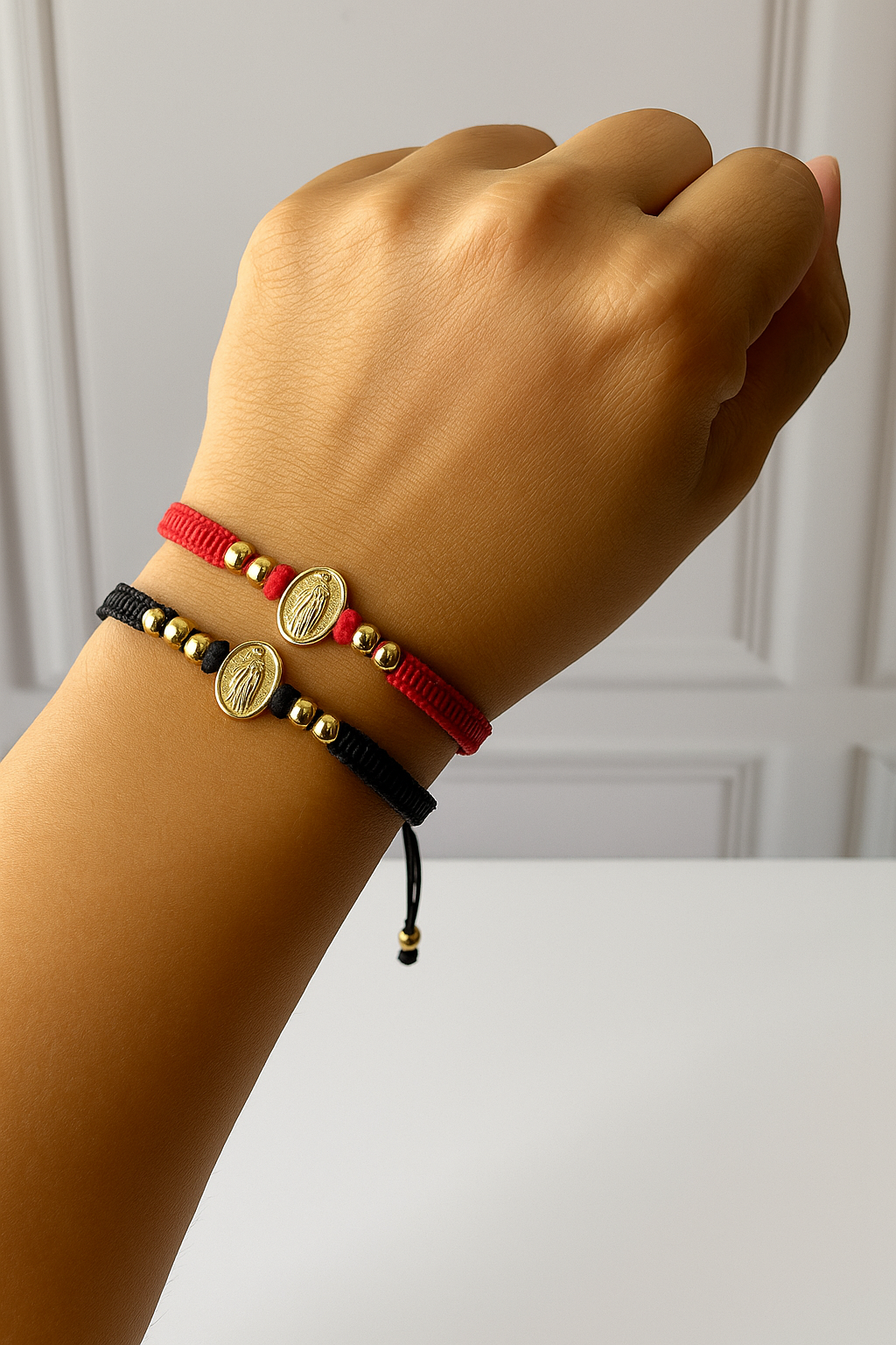 Pulsera oro laminado unisex