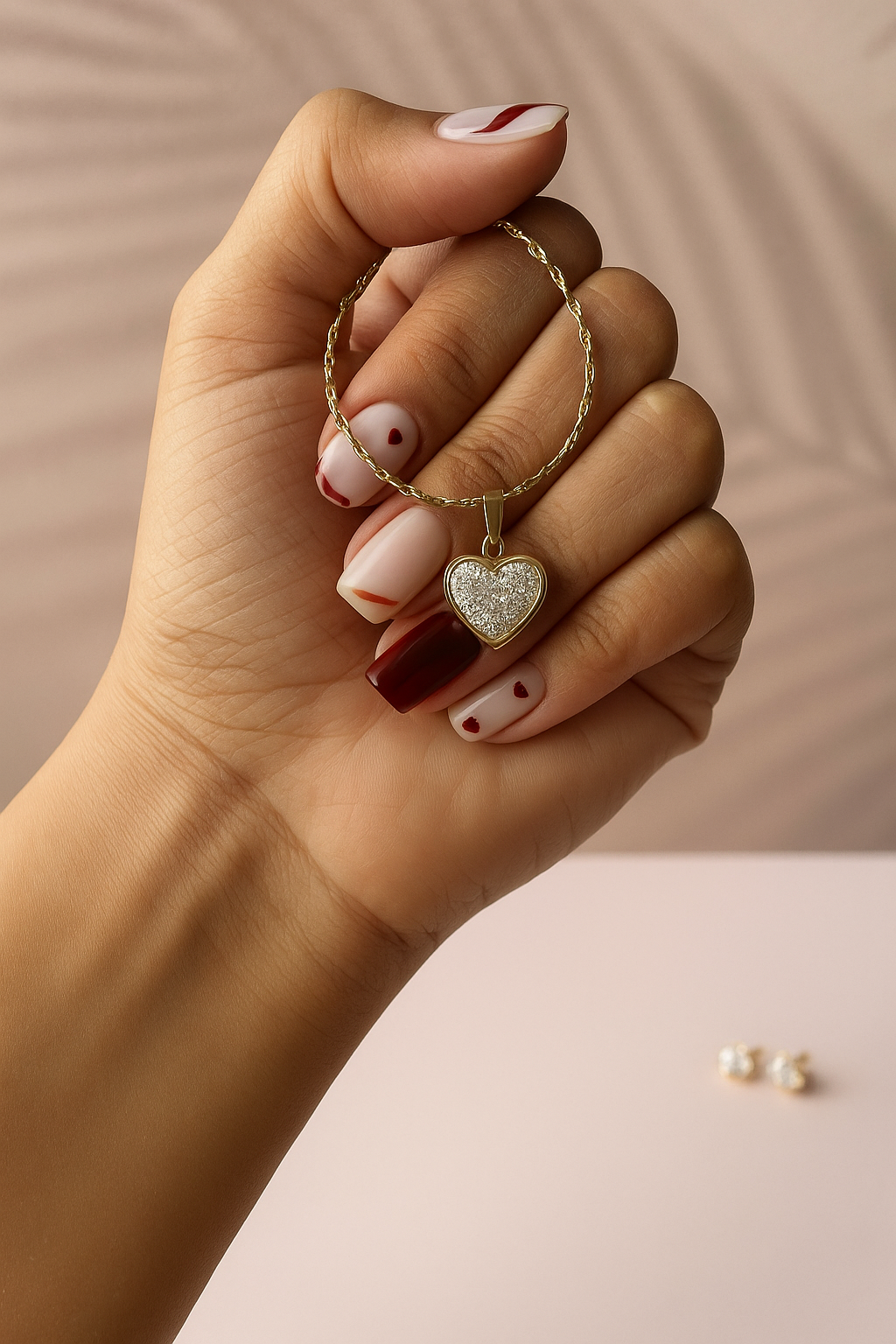 Cadena dije corazón