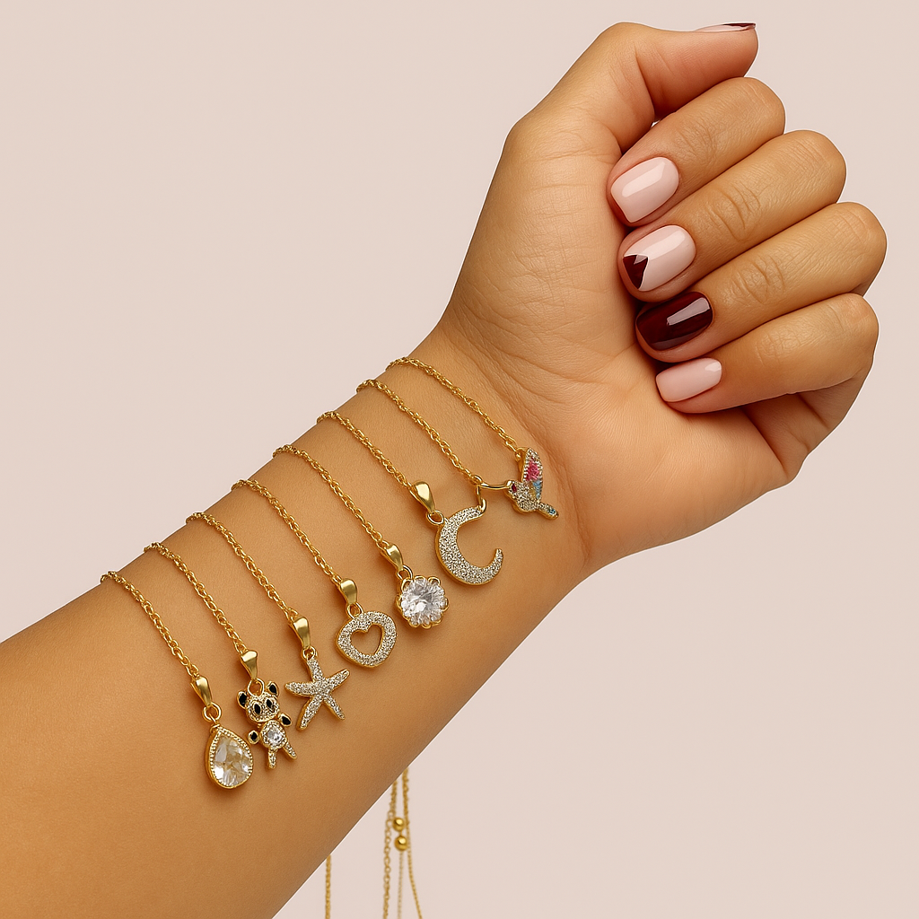 Cadenas dijes surtidos