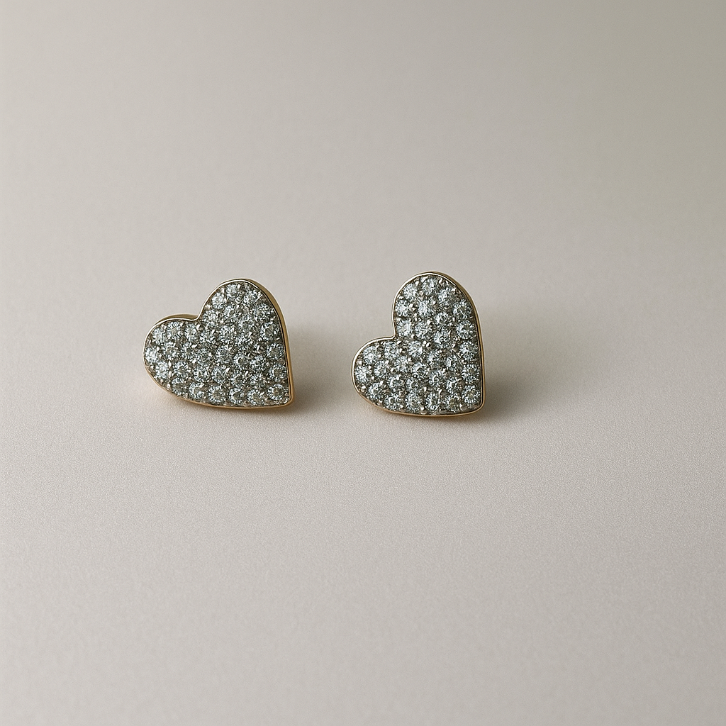 Aretes corazón
