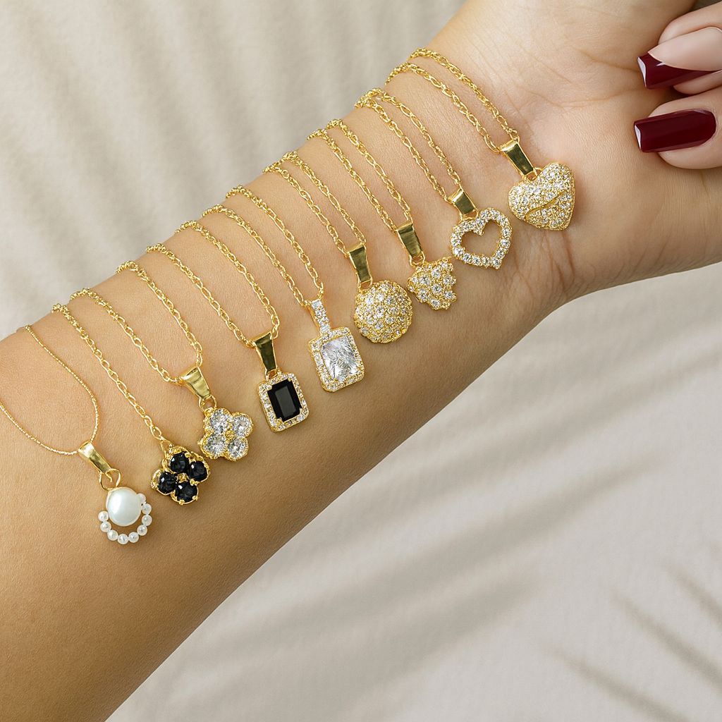 Cadenas dijes surtidos